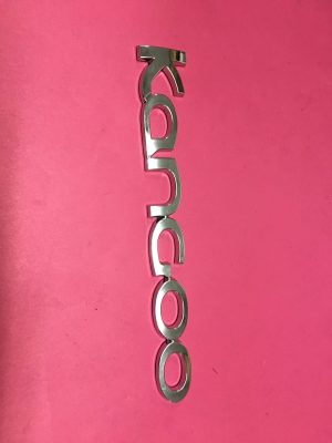 Arka Bagaj '' Kangoo '' Monogram Yazısı Renault Kangoo 2 '' Oksa Plastik '' - 8200694685