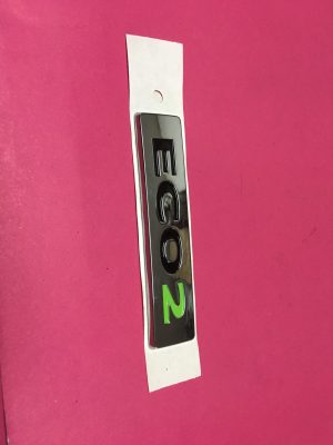 Arka Bagaj Kapak Yazısı '' ECO2 '' Renault Kadjar Scenic 4 Megane 4 '' Orjinal '' - 848906531R