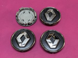 Çelik Jant Göbek Kapağı Jant Göbeği Jant Arması Renault Captur Clio 4 Clio 5 Kadjar Megane 4 Talisman Scenic 4 Espace 5 ( Siyah Füme Renk Nikelajlı Model ) '' Orjinal '' - 403150709R  403152085R  403154214R 