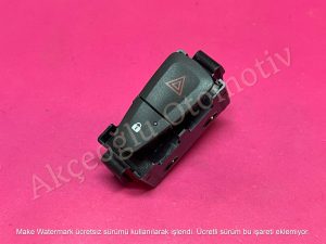 Dörtlü Flaşör ve Merkezi Kilit Düğmesi Renault Clio Symbol Joy 2 Dacia Lodgy Dokker Sandero Duster '' Orjinal '' - 252905668R   252908988R   252100502R   252103658R   252100004R   252100005R