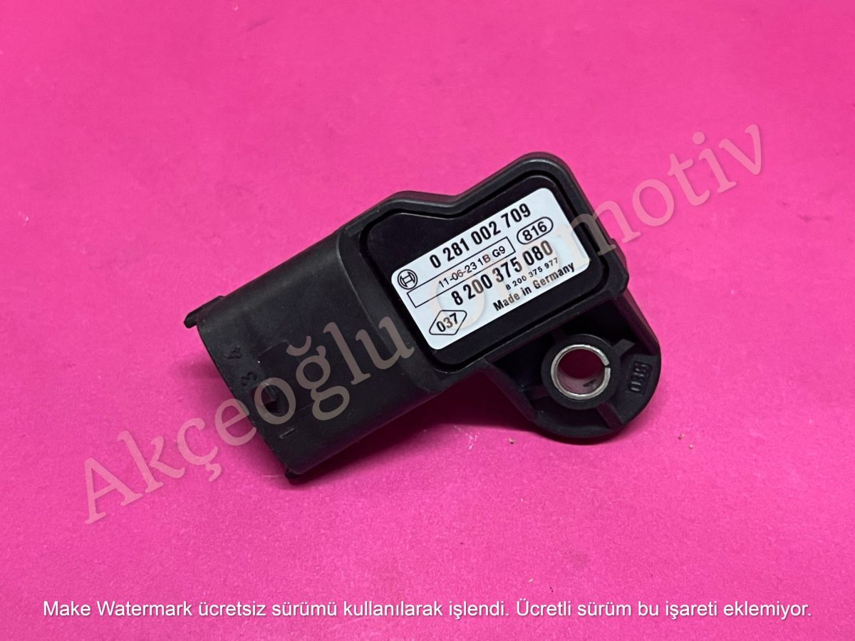 Turbo Basınç Kaptörü Clio 2 Express Kangoo Renault Laguna 2 Trafic 2 Scenic 2 Fluence Megane Master 1.9 DCİ F8Q Motor '' Orjinal '' - 8200375080 Bosch 0281002709