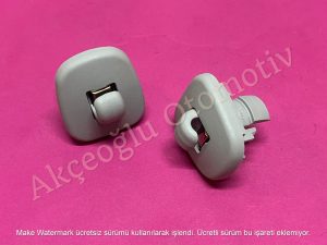 Güneşlik Siperliği Bağlantı Tutucu Klipsi Ayağı Agrafı Renault Clio 4 Captur Fluence Megane 4 Megane 3 Megane 4 Sedan Zoe ( Bej Renk )  '' Orjinal '' - 964000029R