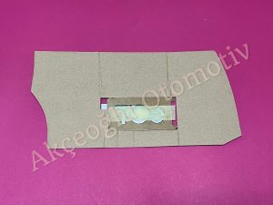 Arka Bagaj '' TCE '' Monogram Yazısı Renault Clio 5 Captur 2 Megane 4 Taliant Talisman Dacia Duster 2 ( Nikelajlı Krom ) '' Orjinal '' - 908890569R