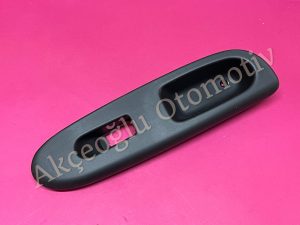 Sağ Ön Cam Düğme Çerçevesi Kapağı Renault Clio 2 Symbol Thalia ( Siyah Renk ) '' Orjinal '' - 8200507732   7700433532   8200507732  7700845736