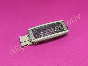 Ön Sağ Sol Güneşlik Aydınlatma Lambası Volkswagen Golf 4 Golf 5 Jetta Bora Beetle Touran Polo Sharan Passat B5 Skoda Superb Seat Leon İbiza Altea ( Bej Renk ) '' Orjinal '' - 3B0947113   3B0947109  3B0947105