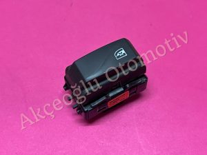 Arka Cam Kilitleme Düğmesi Çocuk Kilidi Butonu Dacia Logan Sandero 2 Stepway 3 Lodgy Dokker Duster Renault Symbol Joy 2 '' Orjinal '' - 254295935R  254293697R 