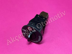 Hava Yastığı Açma Kapama Kilitleme Düğmesi Butonu Airbag Açma Düğmesi Renault Megane 4 Talisman Captur Clio 4 Espace 5 Kadjar Koleos 2 Scenic 4 Trafic 3 Twingo 3 '' Orjinal '' - 681995290R