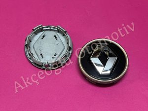 Jant Göbek Kapağı Jant Arması Renault Clio 5 Clio 4 Captur Megane 4 Talisman Symbol Taliant ( Siyah Renk ) '' Orjinal '' - 403150239R   403152781R   403151384R   403158935R   403153500R    403153950R