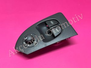 Sol Ön Cam Açma Düğme Paneli Kumanda Çerçevesi Ayna Ayar Kumanda Düğmesi Komple Fiat Ducato 2 Peugeot Boxer 2 Citroen Jumper 2 '' Orjinal '' - 735315619  6554T3  6554.T3  6554T4  6554.T4