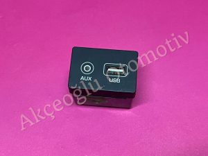 USB AUX Aksesuar Prizi Hyundai İ20 İ30 Bayon 2020 Sonrası '' Orjinal '' - 96120C7500 96120 C7500