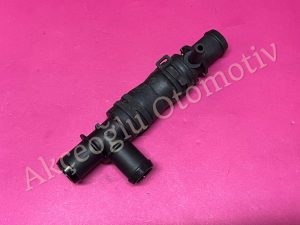 Kalorifer Hortumu Bağlantı Rekoru Radyatör Hortumu Ara Dağıtıcı Parçası Land Rover Range Rover Jaguar Volkswagen Audi Mercedes Seat Skoda Ford Transit Focus ( Çift Rekor ) '' Orjinal '' - P1029699A 