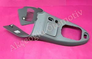 Orta Vites Konsolu Orta Konsol Alt Vites Konsol Kaplaması Bardak Tutucu Konsol Bakaliti Renault Clio 2 HB ( Gri Renk ) '' Orjinal '' - 8200120872   7700421369   