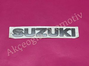 Arka Bagaj '' SUZUKI '' Monogram Yazısı Renault Suzuki Swift 2014 Sonrası '' Orjinal '' - 7783154GB0  77831 54GB0  7783154GB00PG