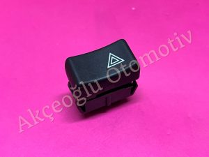 Dörtlü Flaşör Düğmesi Renault R9 Broadway Sprign R11 Flash Rainbow Master 1 '' Orjinal '' - 7700708870