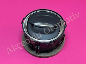 Ön Sağ Sol Kalorifer Klima Havalandırma Izgarası Difüzörü Renault Clio 4 Captur Trafic 3 ( Mat Krom ) '' Orjinal '' - 687608143R