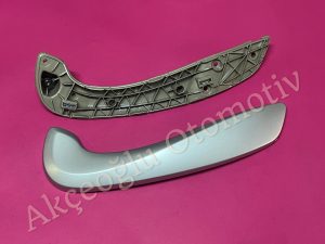 Ön Sağ Kapı İçten Çekme Kolu Komple Renault Fluence Megane 3 '' Gri Renk '' ( Orjinal ) - 809600015R  809540008R  809006974R  809002675R  809008530R  809008953R  809004613R  809004232R  809001661R  809005496R  809002817R  809007980R  197012651  197012652  197012651