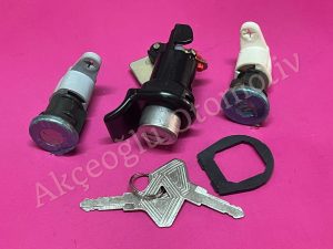 Kapı Kilit Fişeği Şifre Takımı Renault R19 Europa R21 Clio 1 R5 Express '' Orjinal '' - 7701470016  7701032230  7701349790  7701204021  7701474343  7701033870  7701032045  7701366362  7701366362  7701032042  7701349791  7701032041  7701032045