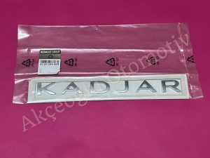Arka Bagaj Yazısı Monogram Parlak Krom Renault Kadjar Yazısı '' Orjinal '' - 908924449R