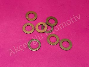 Karter Tapa Contası Pulu Renault Renault R9 Broadway Spring R11 Flash R19 Europa R5 R12 Toros C1J 1.4 Motor ( Bakır Pul ) '' Orjinal '' - 7703062005