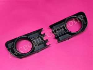 Ön Tampon Sağ Sol Sis Far Kapağı Çerçevesi Takımı Renault Megane 2 2008 Sonrası ( Makyajlı Kasa ) '' Orjinal '' - 8200115118   8200115117   7701474479