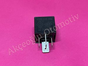 Sigorta Kutusu Rolesi Renault Clio 3 Clio 4 Clio 5 Latitude Trafic 3 Megane 3 Megane 4 Talisman Opel Nissan Qashqai Juke Dacia Logan Dokker Lodgy Duster 70A Amper 12V 4 Fişli ( Siyah Renk ) '' Orjinal '' – 8200333352