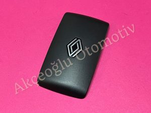 Anahtar Kabı Kutusu Arka Kapağı Renault Clio 5 Captur 2 Megane 4 Sedan Koleos 2 Austral Kadjar Talisman Espace 5 Arkana Megane 4 E-Tech ( Siyah Renk ) '' Orjinal '' - 285C72123R   A3C09958900 