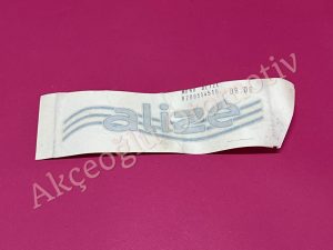 Arka Yapışkanlı Yazı ( ALİZE ) Renault Clio 2 '' İthal '' - 8200514515