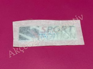 Sağ Monogram Sport Edition Yazısı Renault Fluence Megane 3 '' Orjinal '' - 990426341R