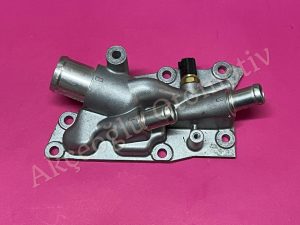 Su Pompası Dağıtım Kutusu Termostat Yuvası Komple Renault Fluence Megane 3 Megane 4 Clio 3 Clio 4 Clio 5 Express Dacia Duster Dokker Lodgy 1.6 16V H4M Motor Benzinli Termostat ( Müşürlü ) '' Orjinal '' - 110602306R