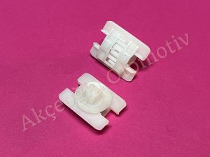 Kapı Çevre Bandı Kaplama Klipsi Kapı Bandı Tespit Klipsi Takımı Renault R9 Broadway Clio Laguna '' Orjinal '' - 7703077362