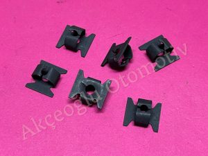 Çamurluk Davlumbazı Somunu Sekmanı Klipsi Fiat Linea Grande Punto Fiorino Panda 500C 500L Alfa Romeo Jeep '' Orjinal '' - 51770630