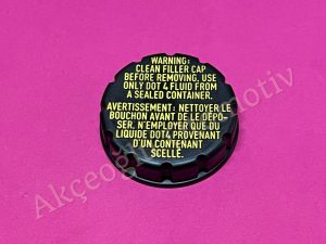 Fren Hidrolik Depo Kapağı Volkswagen Golf Polo Passat Jetta Scirocco Tiguan Touareg Amarok T-Cross T-Roc Skoda Karoq Kamiq Kodiaq SuperB Octavia Seat Arona Ateca Leon Toledo İbiza Fabia Audi A1 A2 A3 A4 A5 A6 A7 Q3 Q5 Q6 Q7 '' Orjinal '' - 5Q0611349B  5Q0611349A  5Q0611349