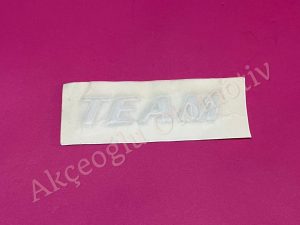 Sağ Sol Çamurluk Bagaj Kapı Monogramı '' TEAM '' Yazısı Renault Nissan Hyundai Kia Dacia '' Orjinal '' - 990426341R