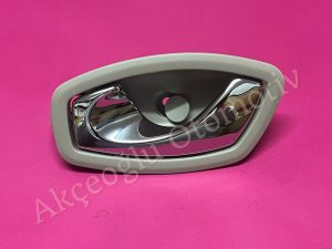 Sol Kapı İç Açma Kolu Mandalı Renault Fluence Megane 3 Latitude Scenic 3 Clio 4 ( Bej Renk ) '' Orjinal '' - 806700014R