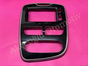 Teyp Çerçevesi Kalorifer Kumanda Paneli Komple Renault Clio 4 Zoe ( Manuel Klimalı ) '' Orjinal '' - 682600069R  682607616R