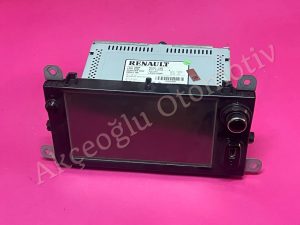 Navigasyonlu Double Teyp Radyo Ekranı Kumanda Paneli Renault Clio 4 Joy Touch İcon '' Orjinal '' – 281155481R
