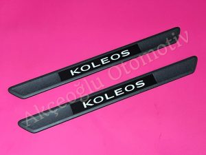 Kapı Ön Arka Kapı Eşik Bakaliti Siyah Kaplaması Koleos Yazılı Kapı Eşik Bandı Renault Koleos '' Orjinal '' - 8201688974