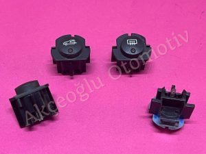 Manuel Klima Kumanda Paneli Kontrol Düğmesi Butonu Tuşları Renault Clio 4 Captur  '' Orjinal ''