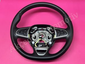 Deri Direksiyon Simidi Direksion Tuş Takımı Diresiyon Korna Tertibatı Tesisatı Soket Kablosu Renault Megane 4 Faz 2 '' Orjinal '' - 484001444R