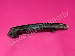 Sağ Ledli Ayna Sinyali Lambası Volkswagen İD4 Passat Variant B9 ( Siyah Renk )  '' Orjinal '' - 14A949102  14A.949.102