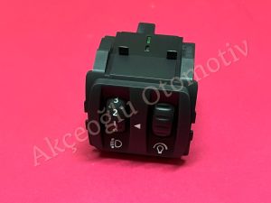 Far Ayar Düğmesi Reosta Işık Parlaklık Ayar Düğmesi Renault Megane 2 Clio 3 Clio 4 Captur Scenic 2 '' Orjinal '' - 8200121805