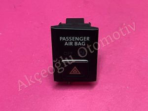 Dörtlü Flaşör Düğmesi Switchi Volkswagen Golf 7 Scirocco 14-17 arası Tiguan 2017 '' Orjinal '' - 5NA953509  5NA953509DYM  5NA919225  5NA 919 225