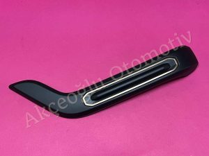 Sol Ön Kapı Çekme Kolçak Kapağı Dacia Duster 2 ( Siyah Renk Nikelajlı ) '' Orjinal '' - 806837044R