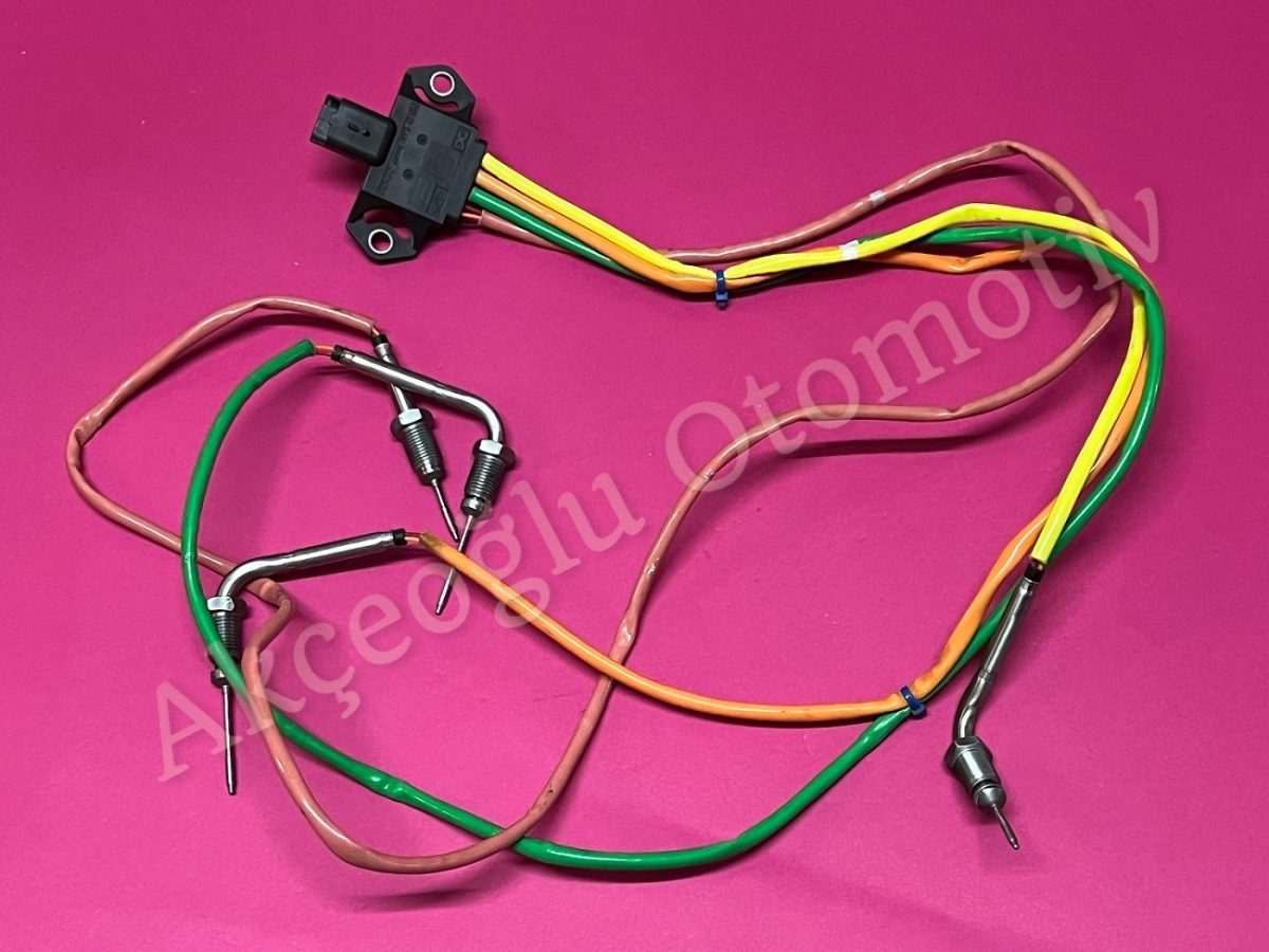 Turbo Egsoz Sıcaklık Isı Kaptörü Nissan Navara NP300 Pick-Up 2.3 Dizel Motor '' Orjinal '' - 226305JU1A 2658001280