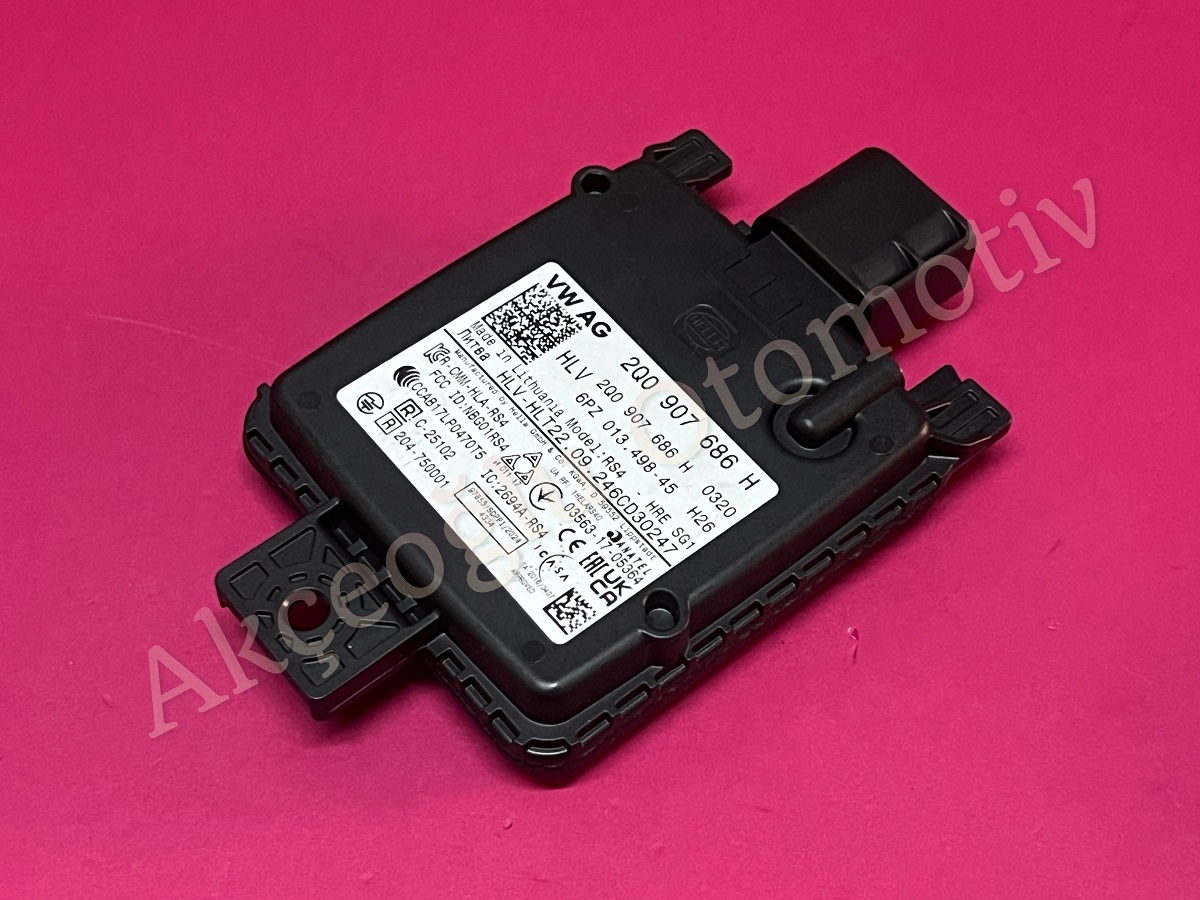 Ön Kamera Yol Yardım Şerit Takip Kamerası Volkswagen Jetta Polo Golf 8 T-Roc T-Cross Taigo Tiguan Skoda Kodiaq Karoq Kamiq SuperB '' Orjinal '' - 2Q0907686 2Q0907686H