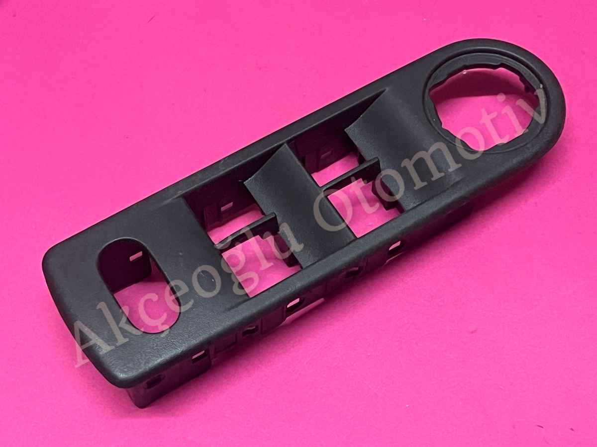 Ön Sol Cam Düğmesi Kumanda Paneli Çerçevesi Kapağı Renault Clio 4 Captur ( Mat Siyah ) '' Orjinal '' - 809619947R 809618236R 809606134R 809611006R 809615321R