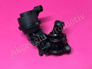 Soğutucu Suyu Kontrol Valfi Vanası Termostat Çıkış Vanası Su Isıtıcı Kontrol Ayar Valfi Audi A5 A6 A7 A8 Q5 Q6 Q7 Volkswagen Touareg Amarok 3.0 TDİ '' Orjinal '' - 059121737  059 121 737