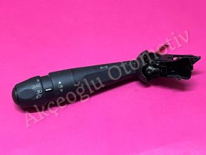 Far Sinyal Kumanda Kolu İç Kumanda Kolu Citroen Aircross Peugeot 2008 3008 5008 ( Ön Sis Lambalı ) ( Düz Siyah Model ) '' Orjinal '' - 98262556ZD
