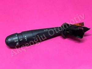 Far Sinyal Kumanda Kolu İç Kumanda Kolu Citroen Aircross Peugeot 2008 3008 5008 ( Auto'lu Ön Sis Lambalı ) ( Düz Siyah Model ) '' Orjinal '' - 98262556ZD