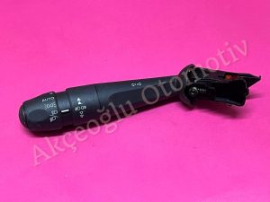 Far Sinyal Kumanda Kolu İç Silecek Kolu Citroen C3 C4 e-C4 Peugeot 3008 5008 ( Auto'lu Kademeli ) ( Siyah Model ) '' Orjinal '' - 98262588ZD 